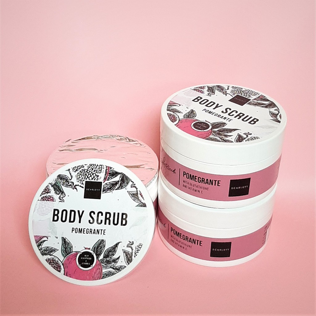 BODY SCRUB ROMANSA/POMEGRANTE 250gr FULL SIZE