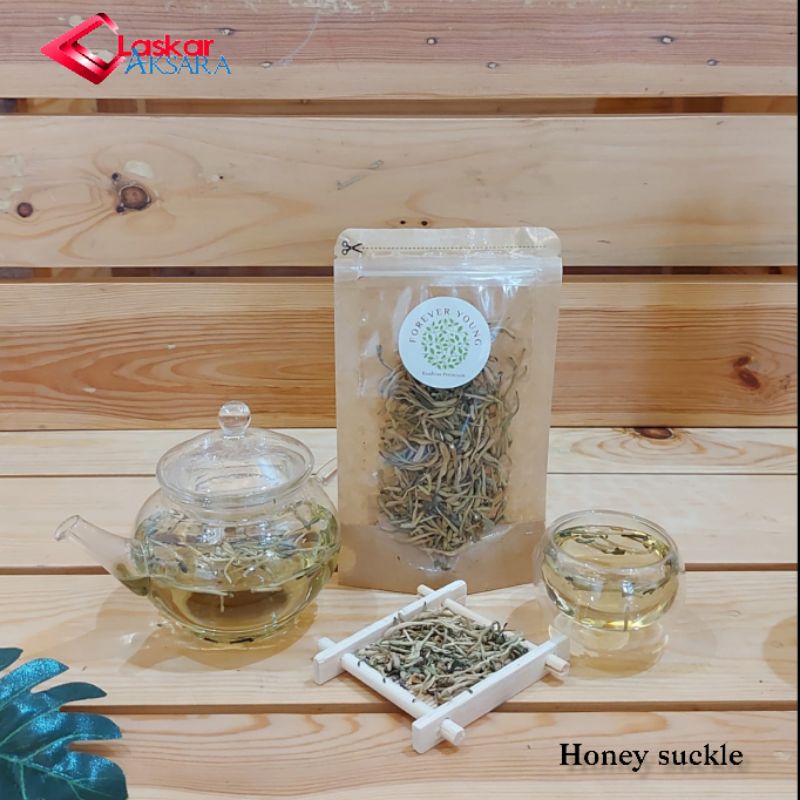 

Teh Bunga Jin Yin Hua Dried - Honey suckle Tea // Premium