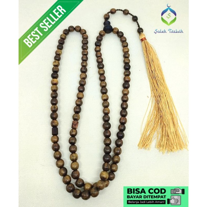 Tasbih Kemuning Hitam size 6mm original