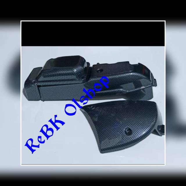 Cover cvt Mio sporty Mio smile carbon karbon tutup cvt Mio sporty Mio smile carbon karbon