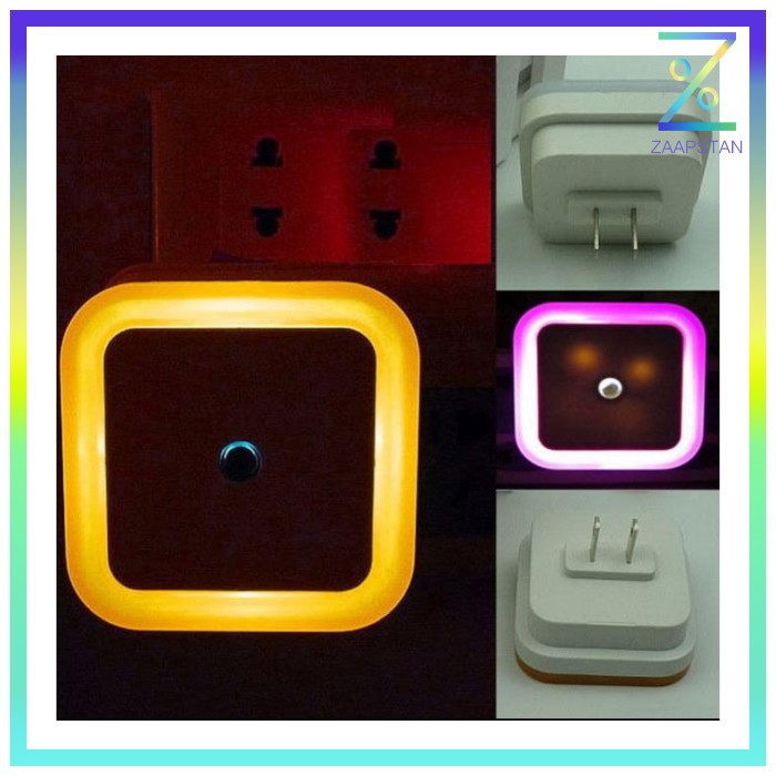 Lampu Tidur LED Sensor Cahaya EU Plug - L200 - White