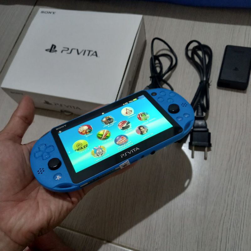 Ps Vita Slim mulus fullgame 256gb