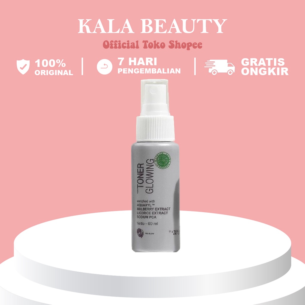 MS Glow Glowing Toner 100% ORI Toner MS Glow!!