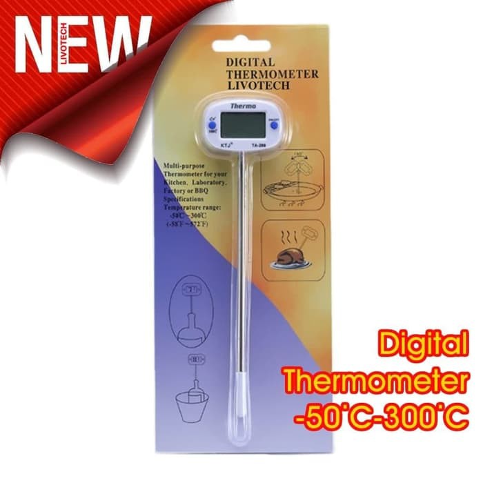 Termometer BBQ Digital TA-288 / Thermometer Masak Makanan Minuman