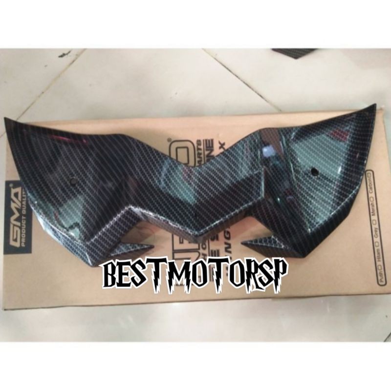 Winglet Carbon Nemo Yamaha Aerox 155 Kumis Carbone Aerox Nemo Asli