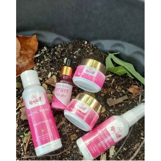 PAKET LENGKAP NR GLOW RJNSKIN BPOM + SERUM JELLY GLOW