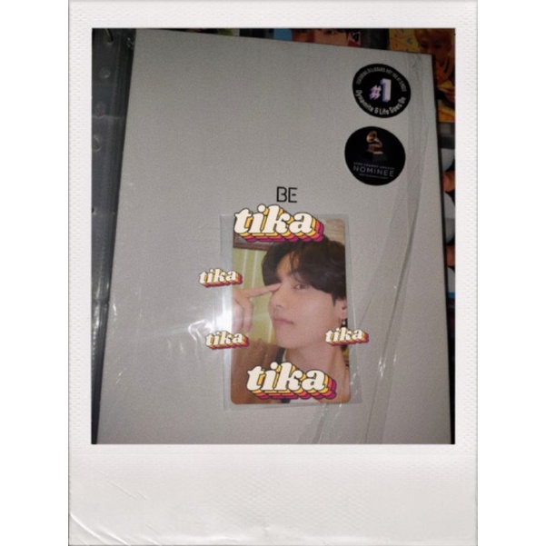 [READY STOCK] BTS BE ESSENTIAL ALBUM OFFICIAL TAEHYUNG V PHOTOCARD