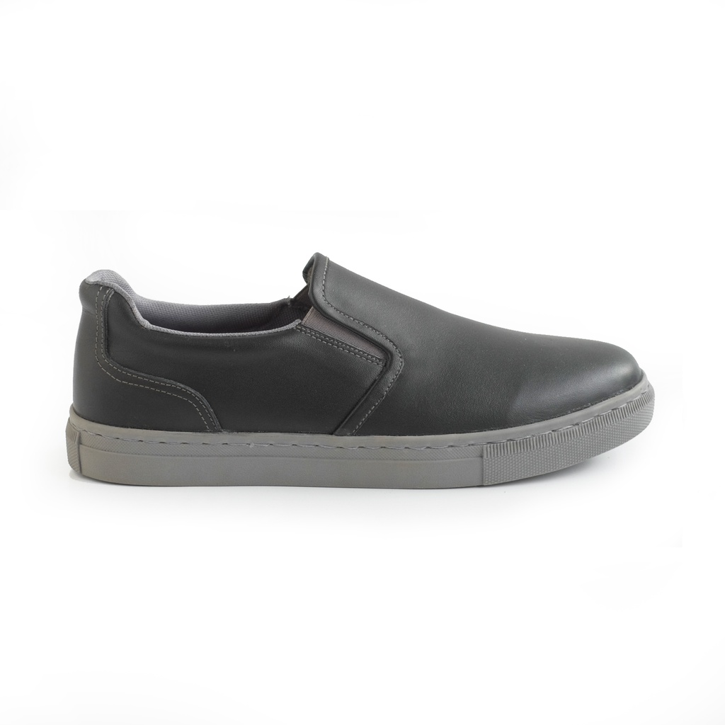 Sneakers Slip on - Winshor - Hilton Black Grey