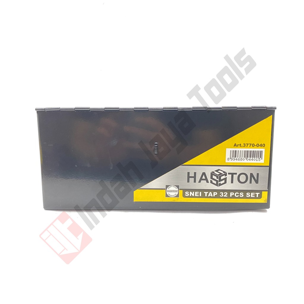 HASSTON Tap and Dies Set 32 Pcs - Alat Snai Tap Ulir Baut Senai