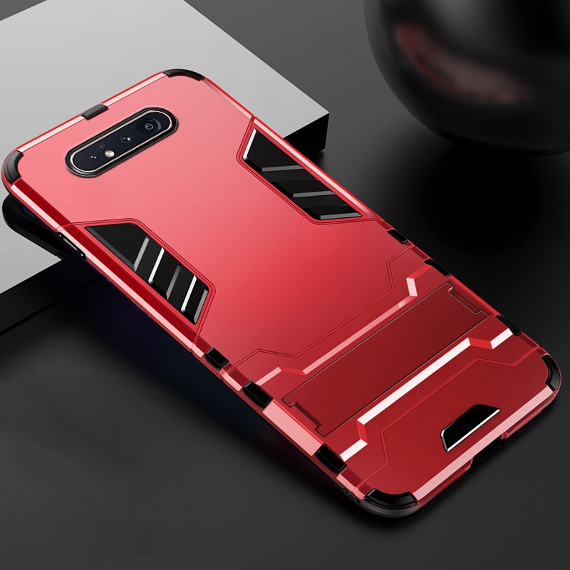 Casing Hard Case Armor PC + Silikon Anti Benturan Untuk Samsung Galaxy A80 A90 5G A80 A90