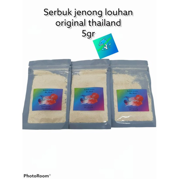 Serbuk ajaib jenong lohan 5gr Serbuk jenong louhan breeding ori thailand