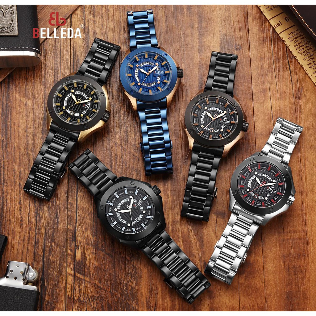Jam Tangan BELLEDA Original//Jam tangan pria & wanita//Jam tangan original//Jam tangan rantai