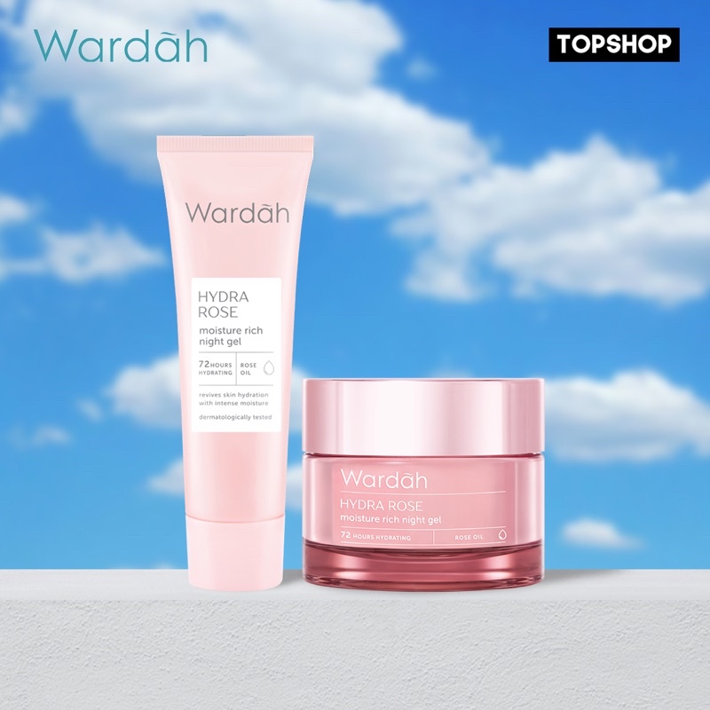 Wardah Hydra Rose Moisture Rich Night Gel