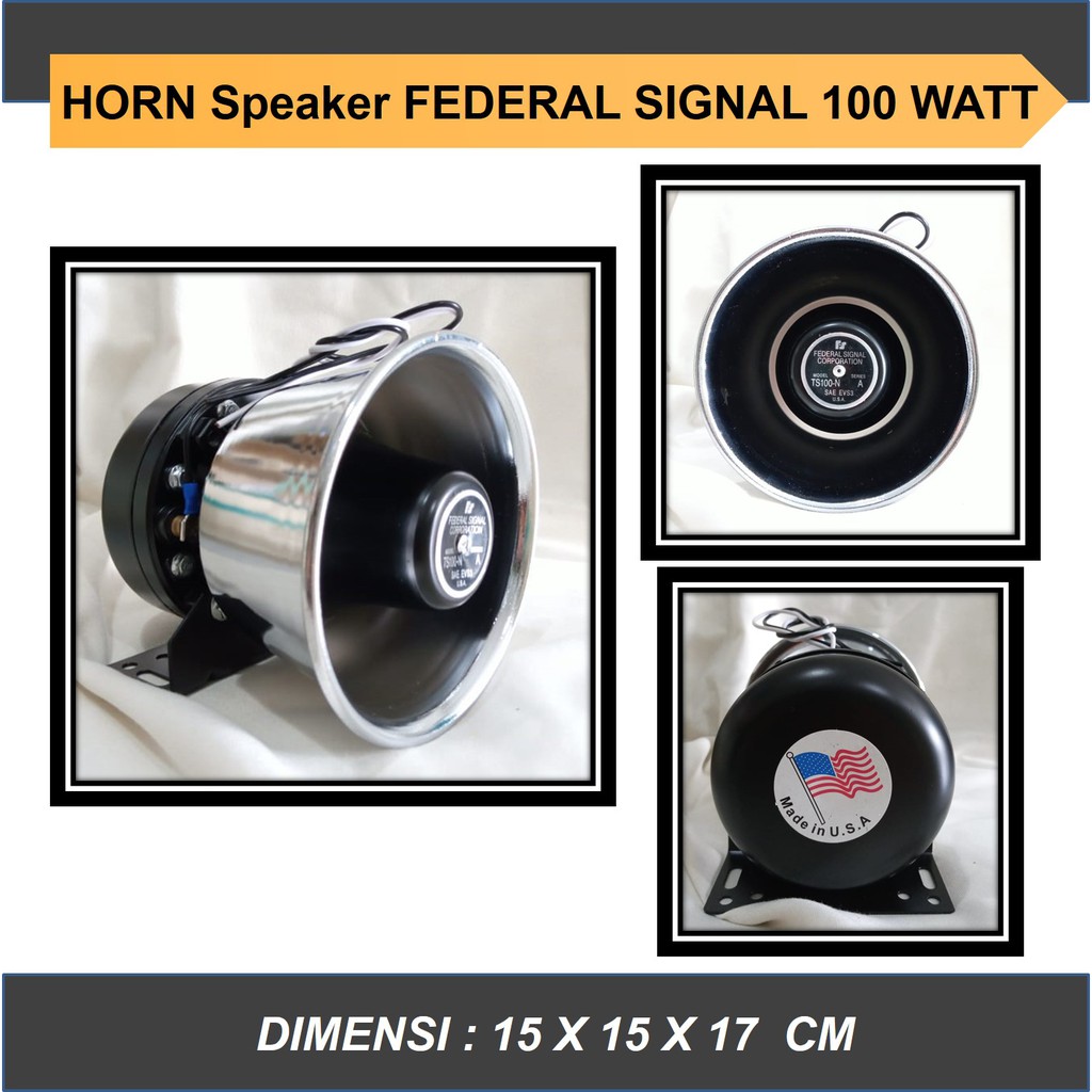 speaker toa 100 watt