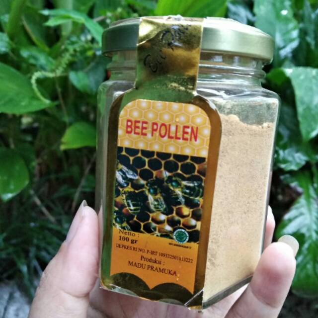 

Bee pollen madu pramuka 100 gram