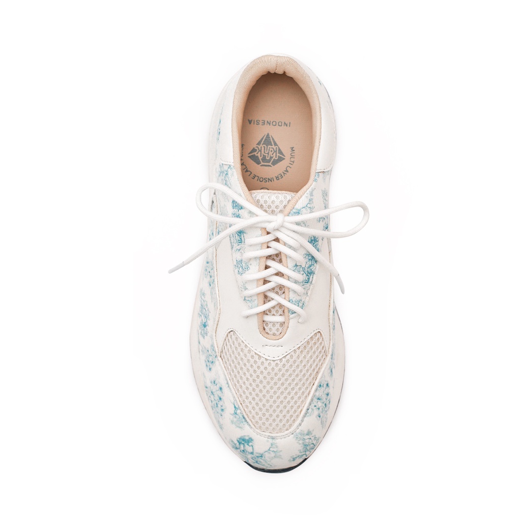 Khakikakiku Bunny Classical Teal Sneakers