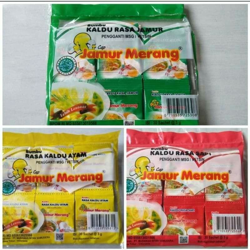 

Kaldu Jamur Merang sachet 3 gram