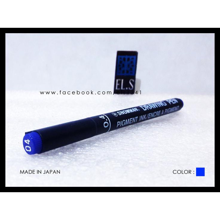 

Snowman Drawing Pen 0.4 Biru