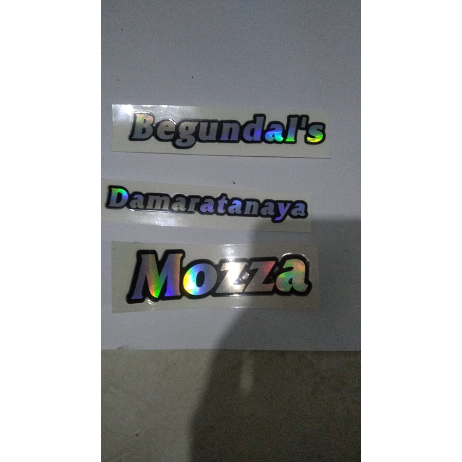CUTTING STICKER MOTOR  REQUEST NAMA