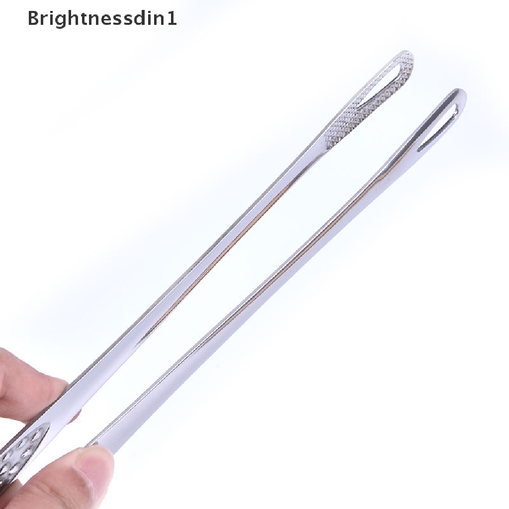 1 Pc Penjepit Makanan Bahan Stainless Steel Gaya Jepang Untuk Dapur