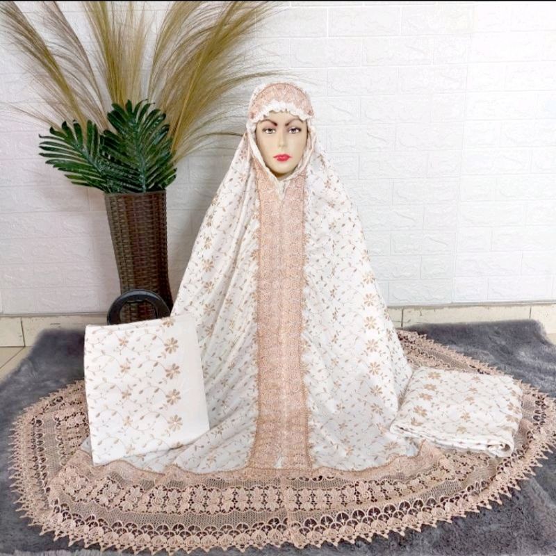 MUKENA KD SUTRA //mukena dewasa//mukena bordir//mukena mewah