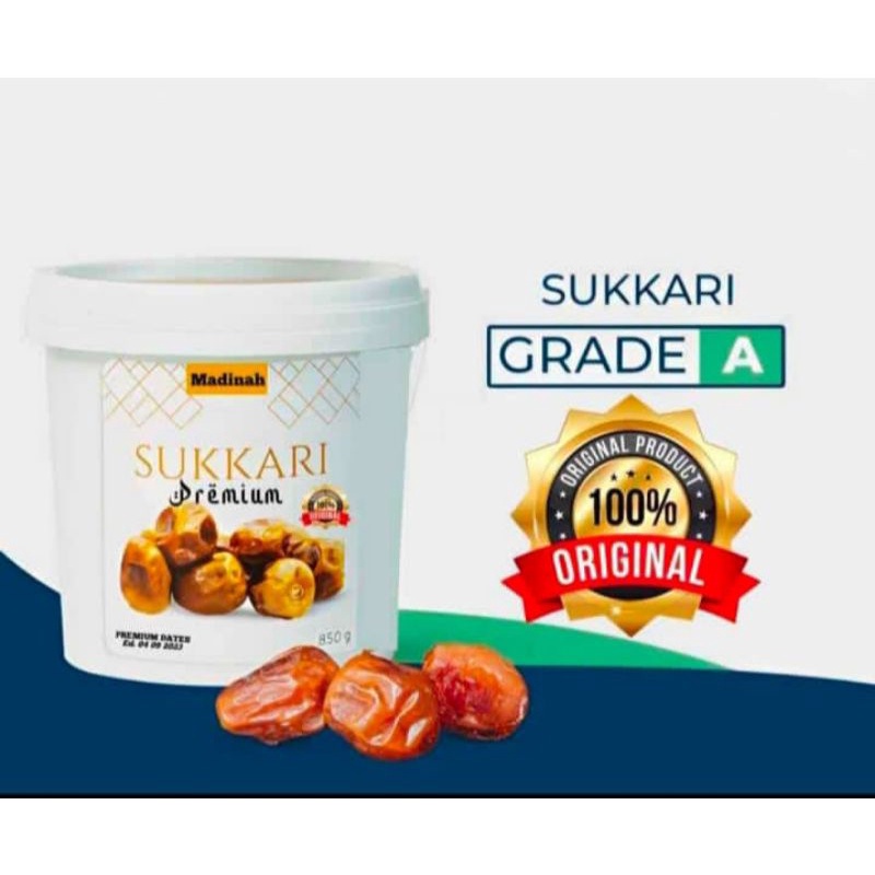 

Kurma Ember Sukari Premium 850gr