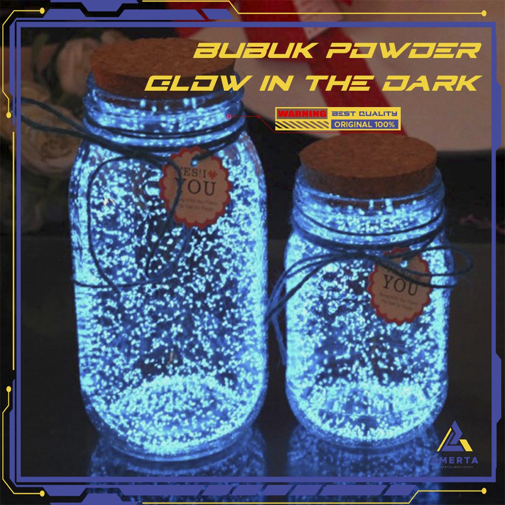 TTNIGHT Bubuk Powder Glow In The Dark Party Decoration 10g