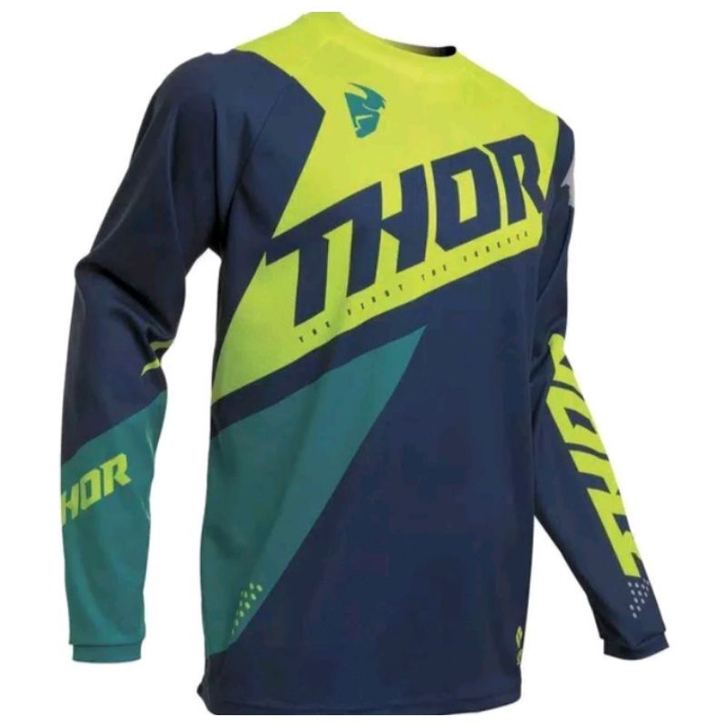 Jersey Sepeda Thor Premium Import Kaos Sepeda MTB XC Enduro Downhill