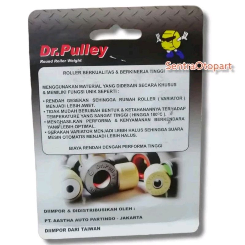 Roller roler beat spacy scoopy karbu 8 gram dr pulley