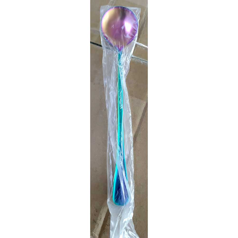 (BISA COD) RVOSTR Asipartan Sendok Teh Kopi Rainbow Spoon Tea Coffee Time - A014