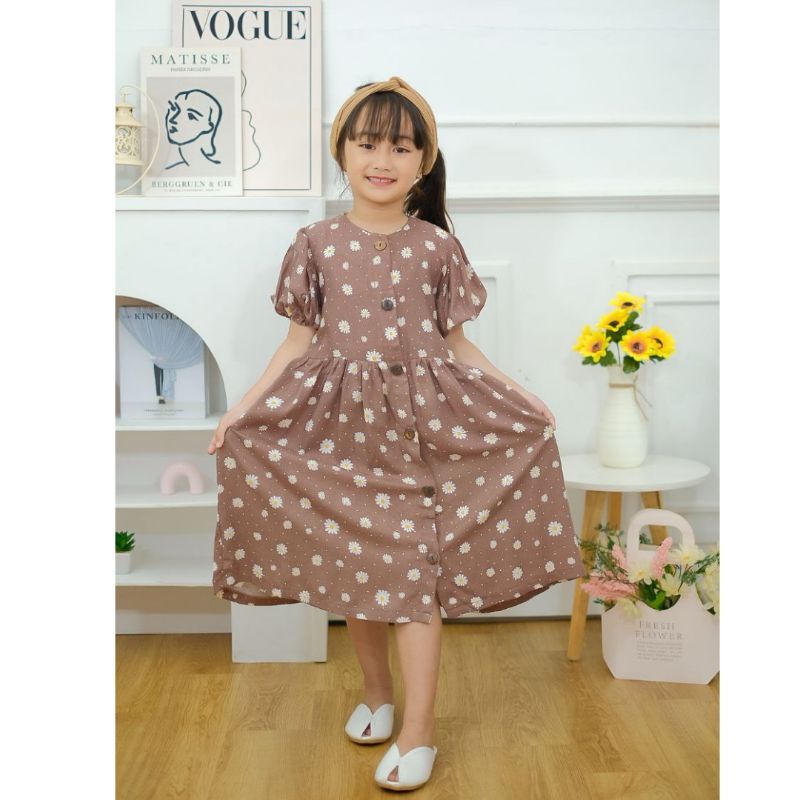 Afsheenastore Dalmi Dress By Almahyra Kids