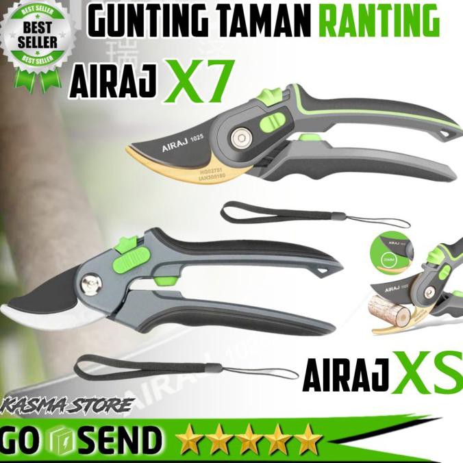 Gunting Dahan Ranting Pohon Kebun Bunga Rumput Taman Garden Pruning - Airaj Xs Termurah