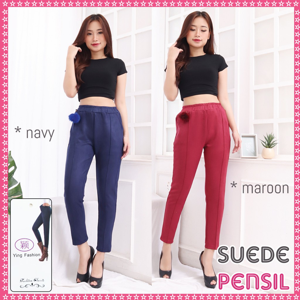 Celana Suede Wanita Panjang Suede Import Wanita all Celana Suede Wanita Panjang Suede Import Wanita all
