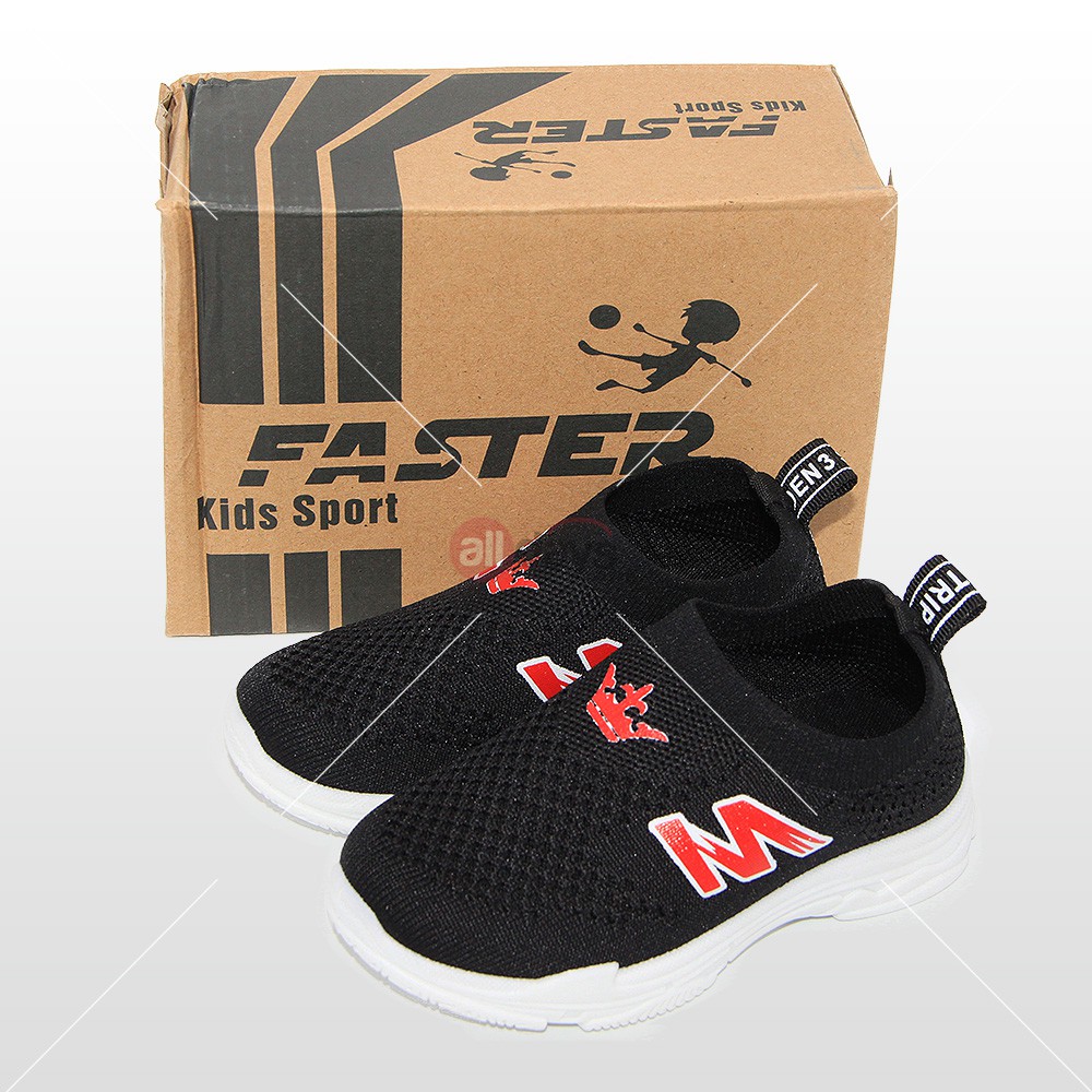 Faster Sepatu Sport Sneaker Anak Unisex 1807-186 Size 26-31