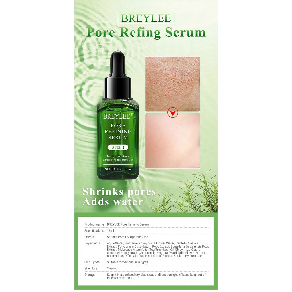 kegunaan breylee pore minimizer serum