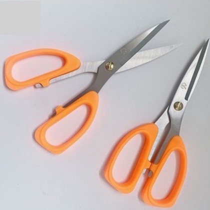 

GUNTING DAPUR Serbaguna GUNTING KERTAS YS2101 Scissor-19.5CM WARNA ORANGE