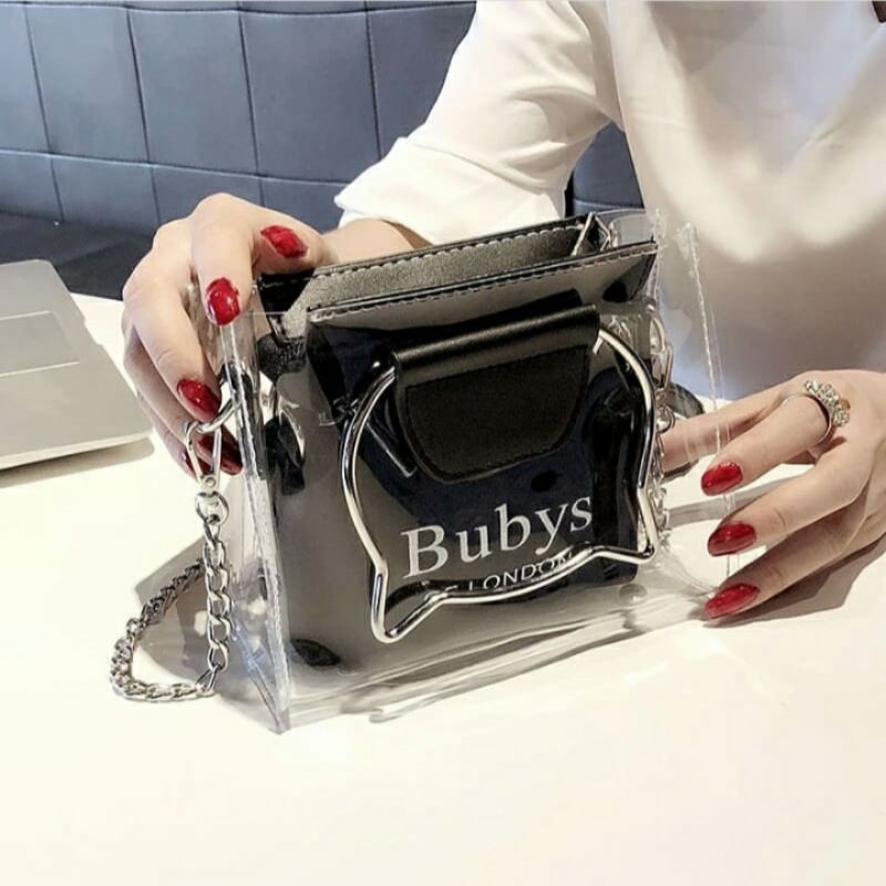 dem_sare / DS1017 BUBYS - Tas Kitty Mika BUBYS of London Tas Selempang Wanita Termurah