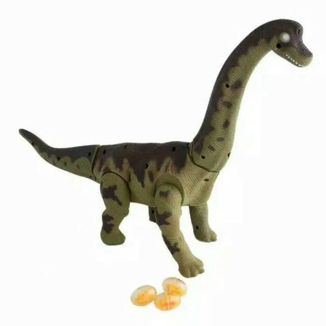 MAINAN DINOSAUR DINOSAURS VRACHIOSAURUS BERTELUR BORN EGG 6626