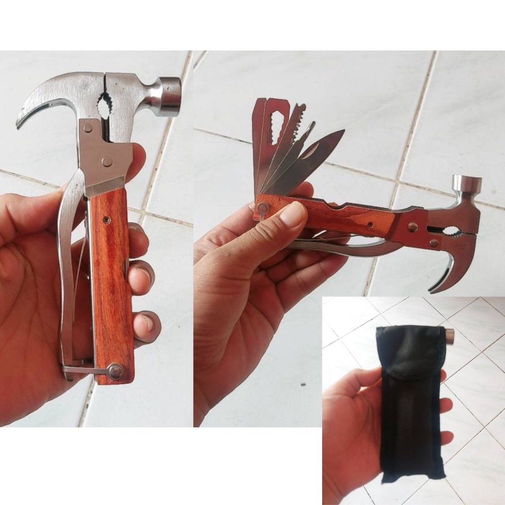 Palu Multifungsi - Palu Serbaguna - Multi-Function Claw Hammer