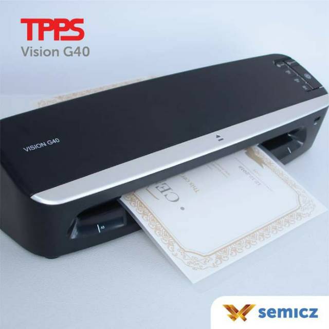 Vision Laminating Machine G40, GARANSI 100%. Video bs dilihat