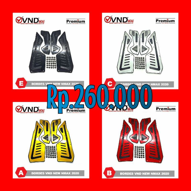 Cover Bordes VND All New Nmax 2020