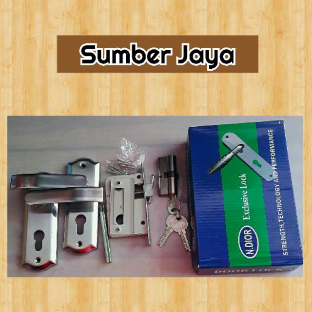 Kunci Pintu Handle Pintu NDIOR Kecil