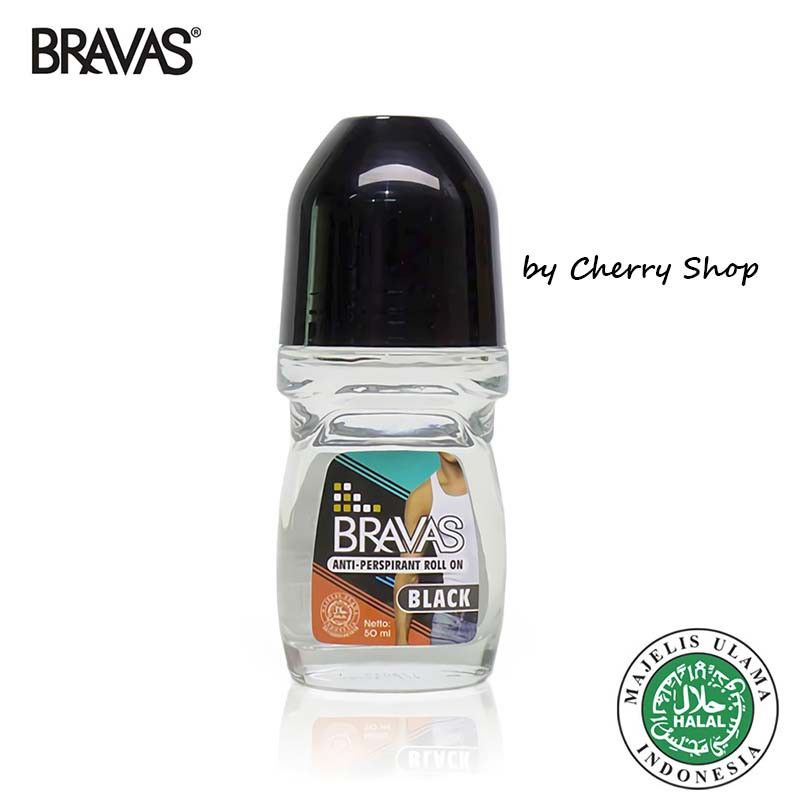 BRAVAS Roll On Deodoran Pria 50 ML Anti Keringat