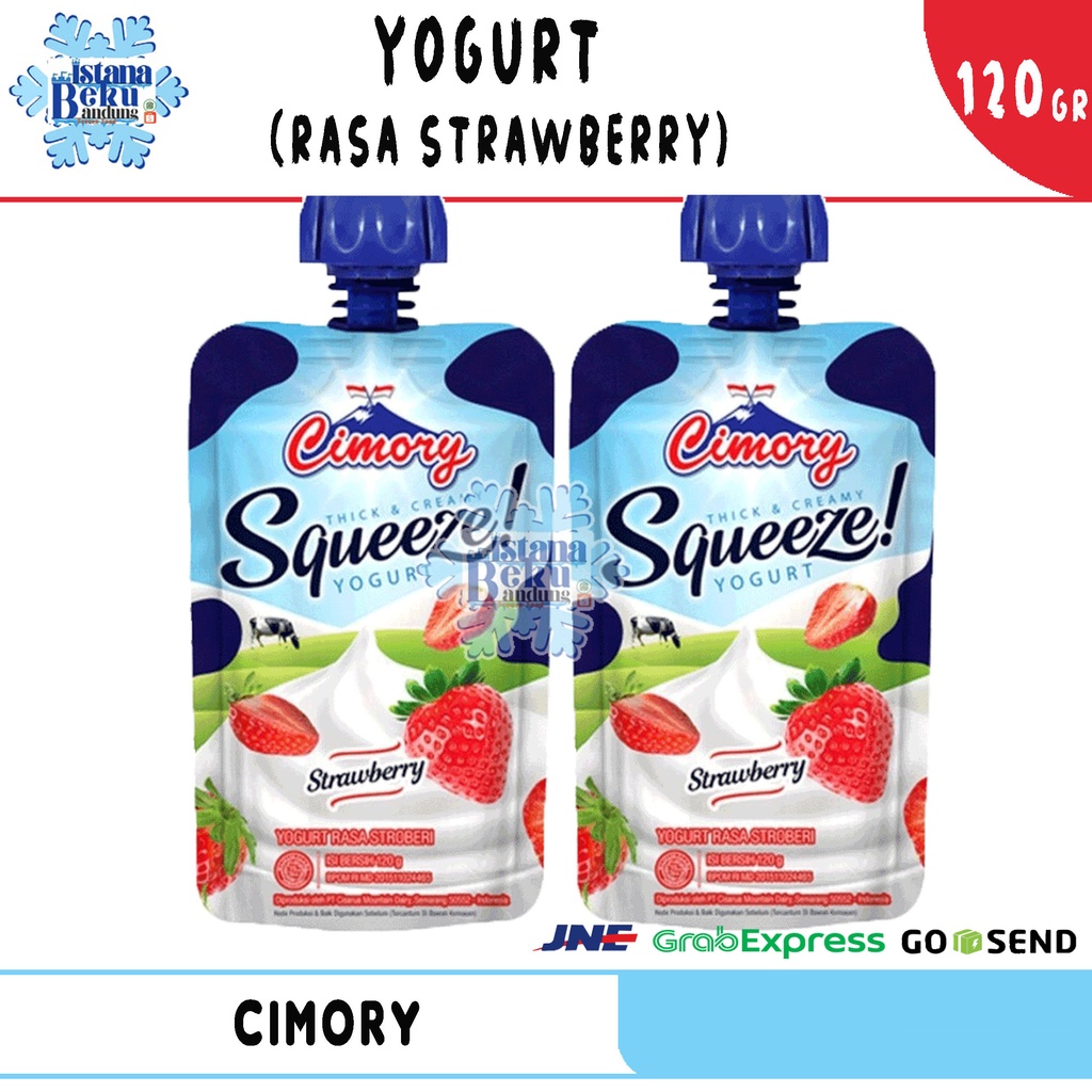 

Cimory Squeeze Yogurt Strawberry 120gr