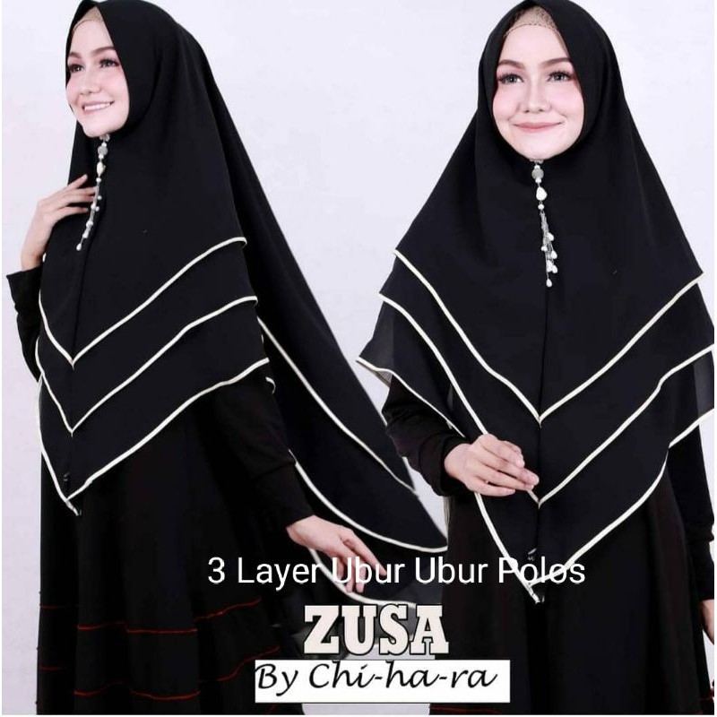 Chihara by Zusa Ceruty 3 Layer Ubur Ubur Polos
