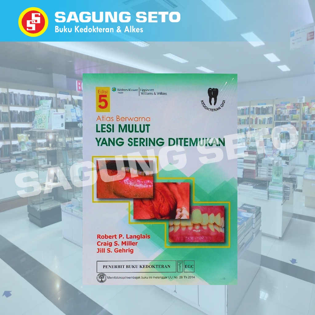 ATLAS BERWARNA LESI MULUT 5 EDISI YANG SERING DITEMUKAN ROBERT P