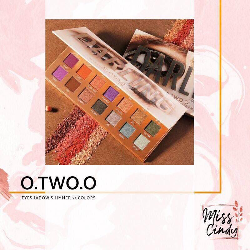 O.TWO.O Palet Eyeshadow Darling Isi 21 Warna Shimmer