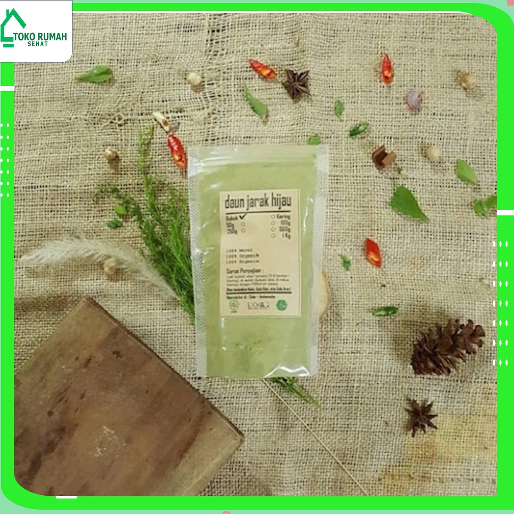 

DAUN JARAK HIJAU BUBUK 250 GRAM - Ricinus Communis - MURNI - JSR