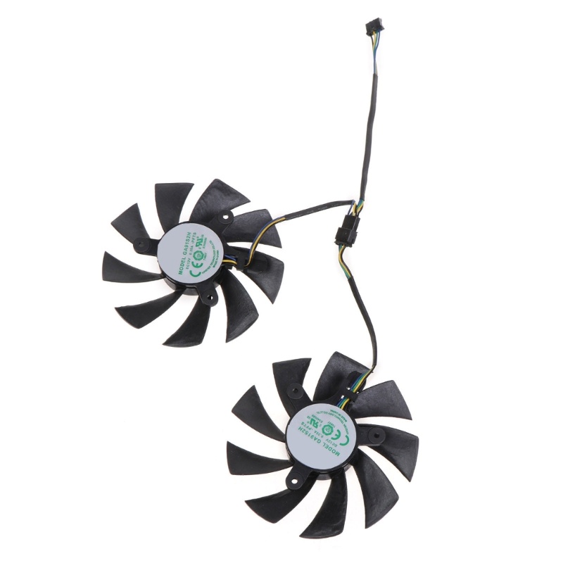 Bt 2buah 87mm GA92A2H 4Pin Kartu Grafis Kipas Pendingin Untuk Zotac GeForce Rtx2070Super Mini 8GB ZT-T20710E-10M VGA Coo