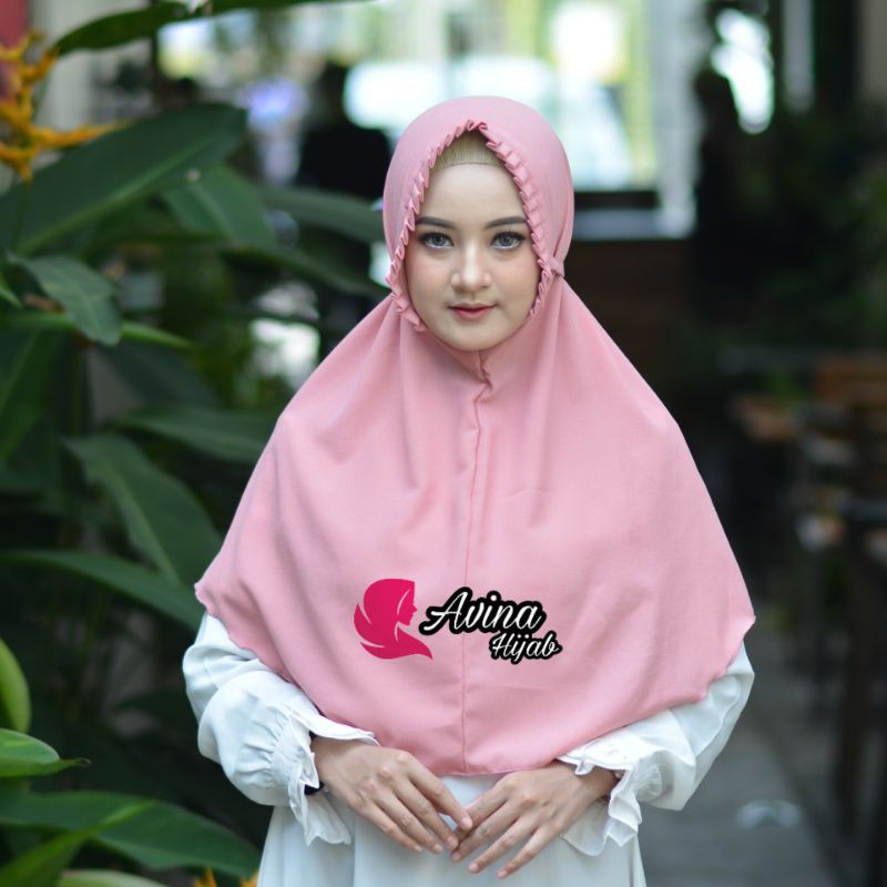 Bergo Sarah / Bergo Sarah Lipit / Bergo Lipit